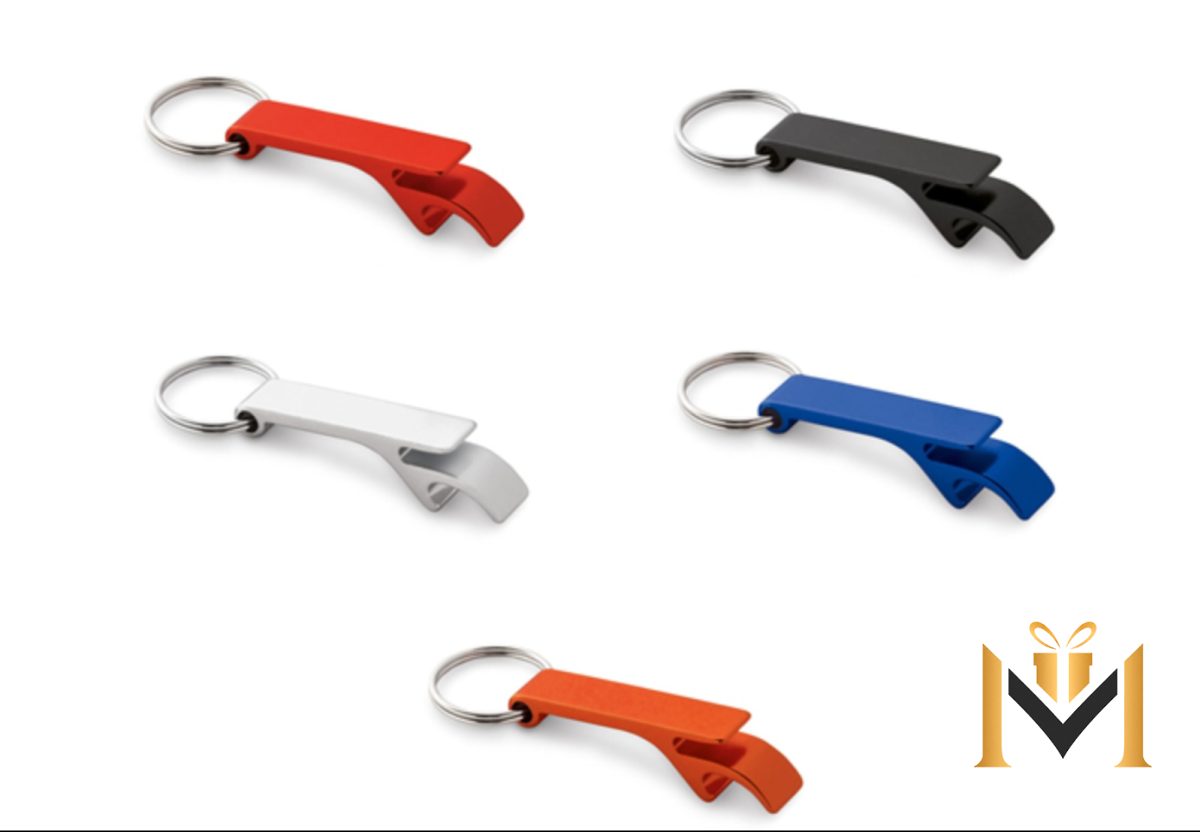 Llavero de Aluminio con Abridor Personalizable