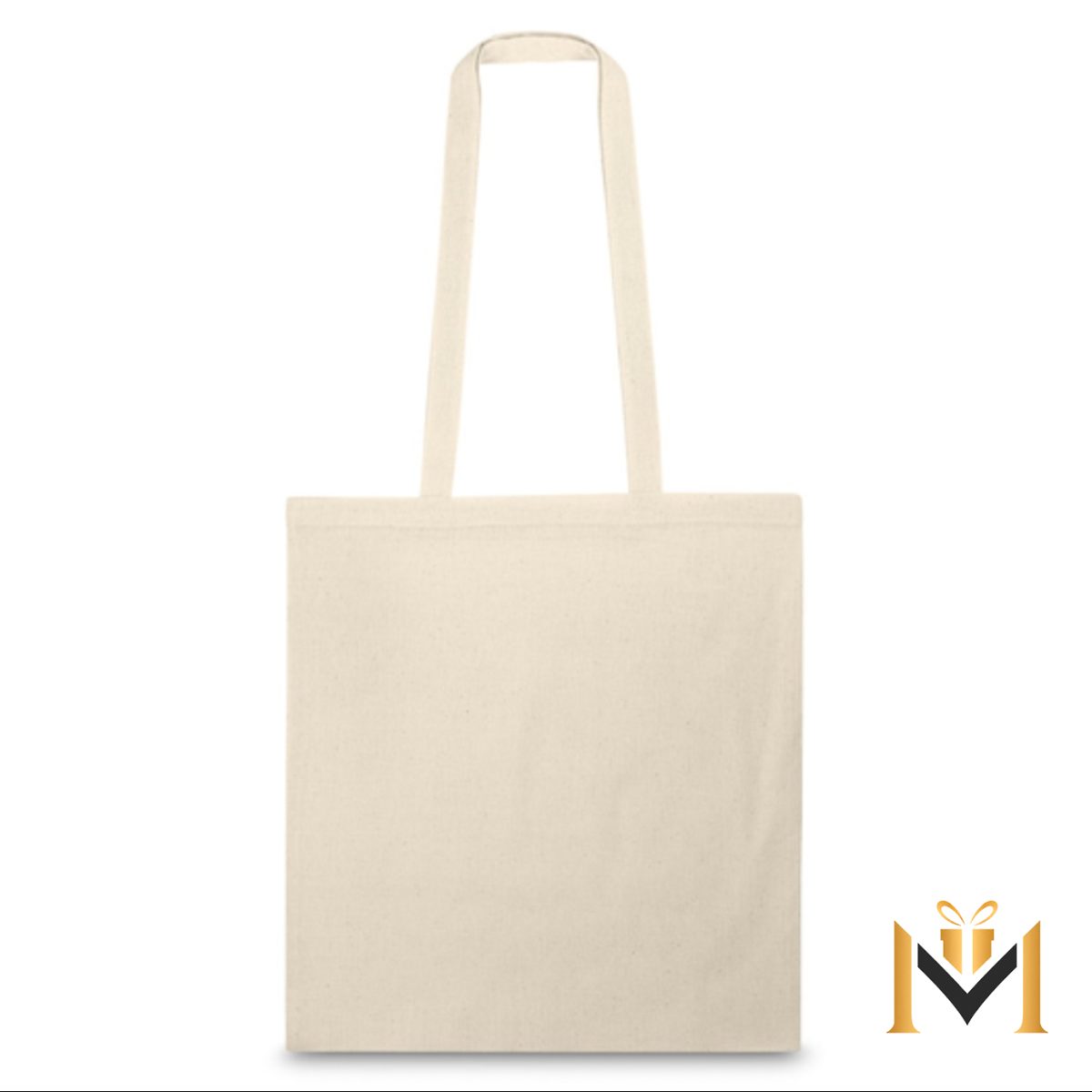 Bolsa de Algodón 100% con Asas Largas
