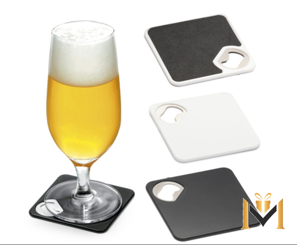 Posavasos de ABS con Abrebotellas